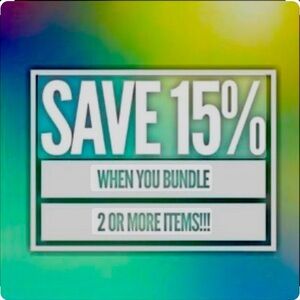 Save 15%!​